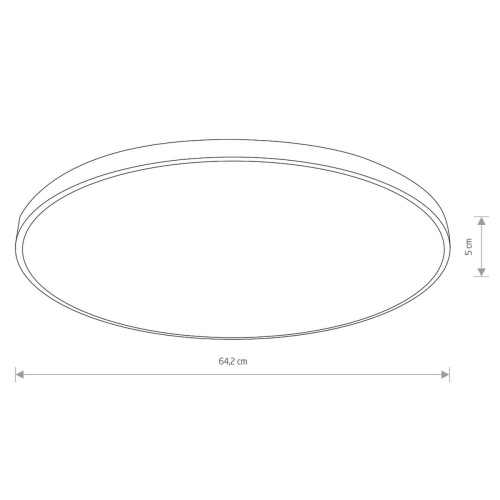 Потолочный cветильник Nowodvorski Agnes Round Led Pro Black 10975 фото 3