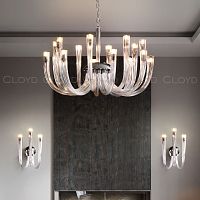 Люстра Cloyd AEDA C16 / Ø70 см - хром (арт.11637)