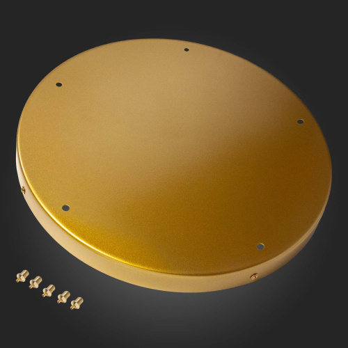 SL001.203.05 Потолочное крепление на 5 ламп (круглое) ST-Luce Золотистый SL1 фото 5