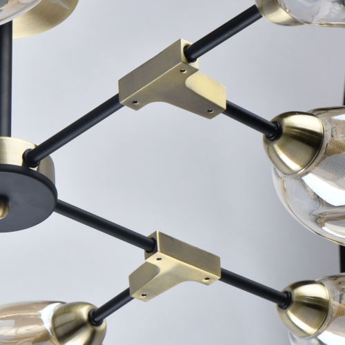 Люстра потолочная DeMarkt Гамбург 605012208 фото 8