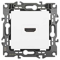 Розетка ЭРА Серия 12 12-3114-01М HDMI белый матовый Б0065724