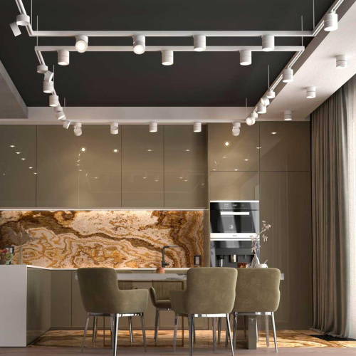 Трековый трехфазный светодиодный светильник Novotech Port Groda 358780 фото 7