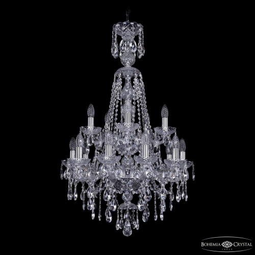 Люстра хрустальная 1415/10+5/200/XL-97/2d Ni Люстра хрустальная 1415/10+5/200/XL-97/2d Ni