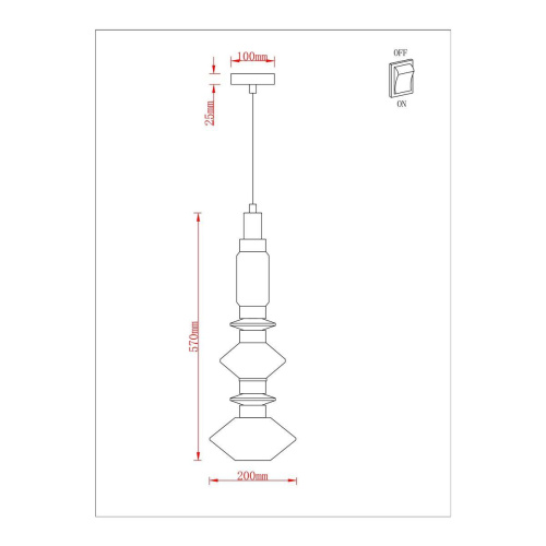 Подвесной светодиодный светильник Arte Lamp Fiorato A2442SP-16PB фото 3