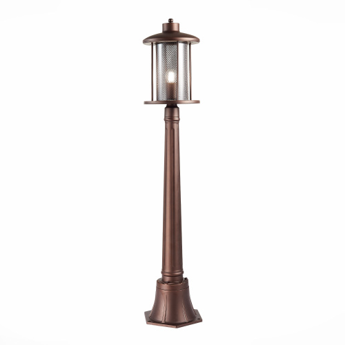 SL080.415.01 Светильник уличный наземный ST-Luce Темный кофе/Прозрачный, Темный кофе E27 1*60W LASTERO фото 6