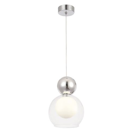 Светильник подвесной Crystal Lux MURCIA SP1.2 CHROME фото 3