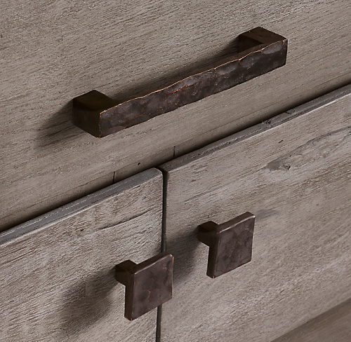 Ручка-скоба Alden L.20.3 Hammered Iron фото 3