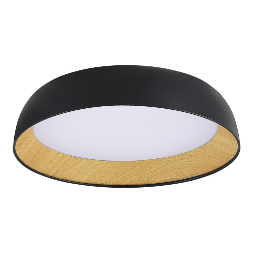 SLE1812-402-01 Светильник потолочный Черный, Древесный/белая LED 1*36W 4000K MUSE фото 2