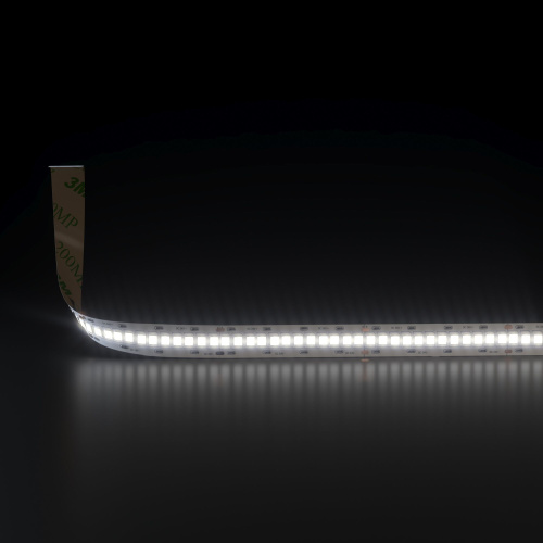 Лента светодиодная 24 В 16 Вт/м 240 Led/м 2835+2835 IP20, MIX теплый белый 3300K/холодный белый 6500K, 5 м Лента светодиодная 24V 16W 240Led 2835+2835 IP20 MIX теплый белый/холодный белый, 5м фото 2