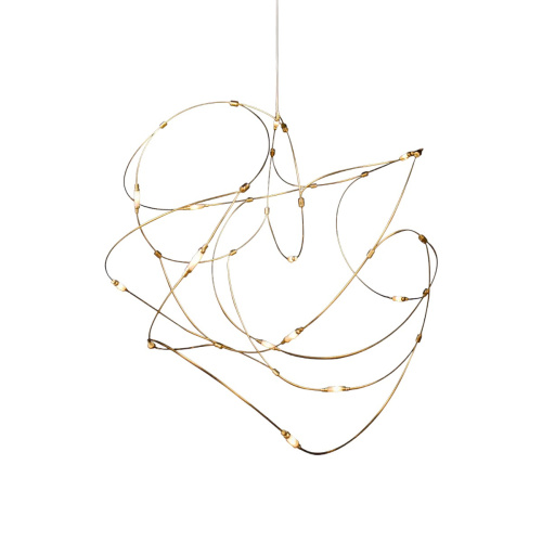 Подвесной светильник 10154P/D800 gold