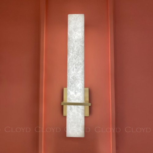 Бра Cloyd BEGRIFF W1 / алебастр -латунь (арт.20325) фото 6