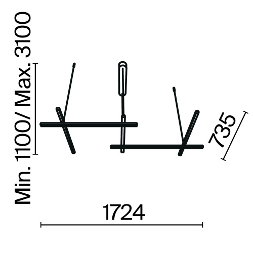 Подвесной светильник Maytoni MOD278PL-L86G3K1 фото 4