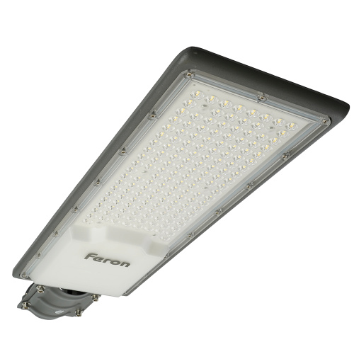 Светодиодный уличный консольный светильник Feron SP3035 120W 6400K 230V, серый фото 6