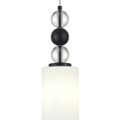 SL2003.403.01 Светильник подвесной ST-Luce черный/белый E27 1*40W AURORA фото 3