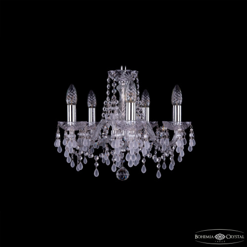 Люстра хрустальная 1410/5/141 Ni V0300 Bohemia Ivele Crystal (Богемия Ивеле Кристалл)