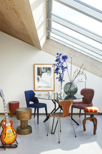 Приставной столик Bolt antique brass фото 4