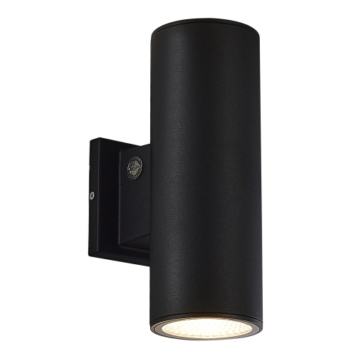SL9530.411.01 Светильник уличный настенный ST-Luce черный LED 2*15/20/25W 2700/3000/3500/4000/500 TUBO