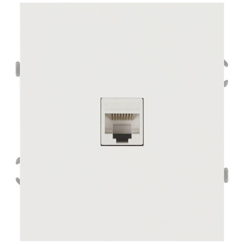 Розетка ЭРА Arktik 16-3107-08 информационная RJ45 белый матовый Б0070481