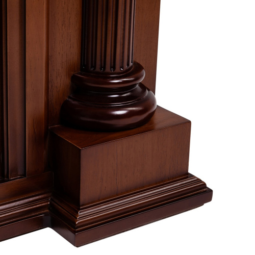 Каминокомплект LONDON/ЛОНДОН Светлый орех с очагом Электроочаг EPSILON/ЭПСИЛОН 33 фото 5