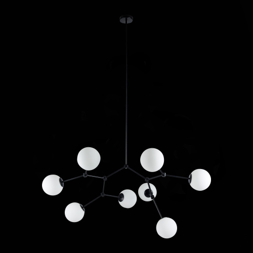 SL1506.403.08 Люстра подвесная ST-Luce Черный/Белый E14 8*40W CHIETI фото 8