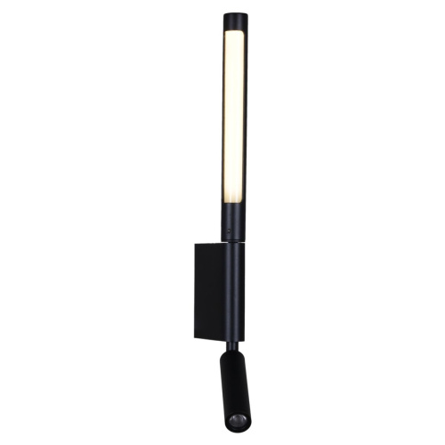 Настенный светодиодный светильник Reluce 86209-9.2-001KT LED3W+6W BK фото 4