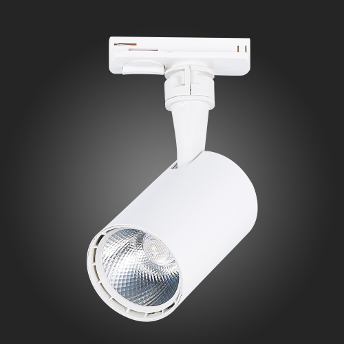 ST351.536.10.24 Св-к трек. Белый LED 1*10W 3000K 900Lm Ra?80 24° IP20 L98xW59xH154 100-240V BASE фото 2