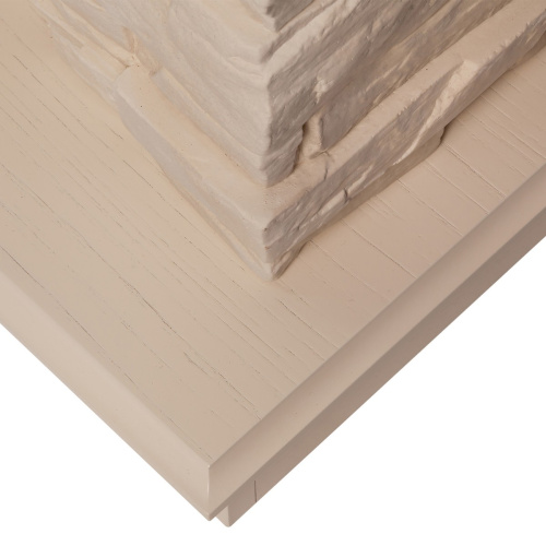 Каминокомплект ELFORD/РАЛЬФ Белый дуб с очагом Электроочаг FIREFIELD 25 фото 8