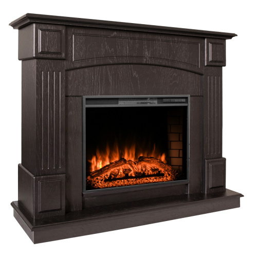 Каминокомплект CAROLINA/БОСТОН Арабика с очагом Электроочаг AQUAMARINE/АКВАМАРИН 26 фото 2