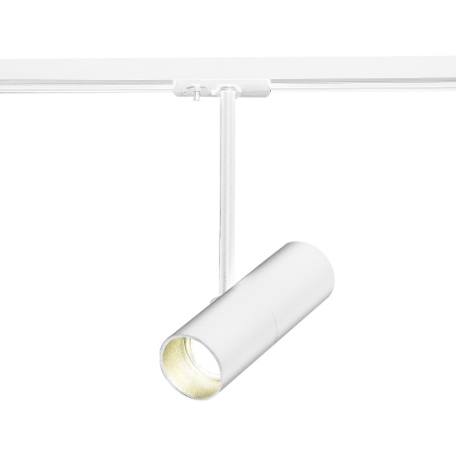 ST381.506.01 Св-к трек. Белый GU10 1*50W IP20 DxH- 220V Без ламп BASE
