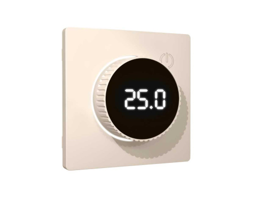 Лицевая панель для терморегулятора теплого пола с цифровым дисплеем Ambrella Volt AP3258 Лицевая панель для терморегулятора теплого пола с цифровым дисплеем Ambrella Volt AP3258