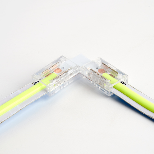 Соединитель угловой 12мм для ленты COB LS530, LD179 фото 2