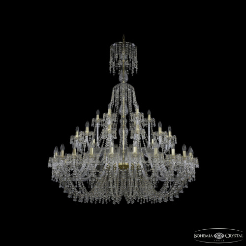 Люстра хрустальная 1410/24+12+6/530/XL-167 G V0300 Bohemia Ivele Crystal (Богемия Ивеле Кристалл)