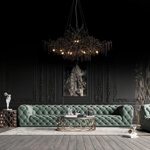 10067/1250 BK Подвесная люстра LOFT IT Bijout фото 4