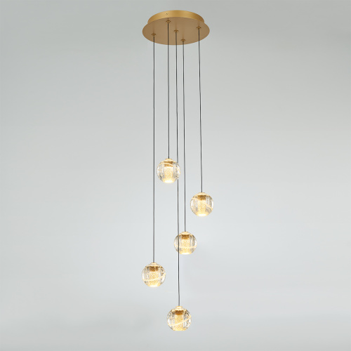 Подвесной светильник MD22001052-5A gold фото 3