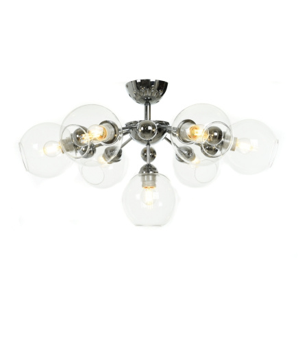 Потолочная люстра Lumina Deco Devoli LDC 8040-7 CHR+PR фото 4