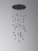 Люстра подвесная Alfa Light F3024-16 BLACK