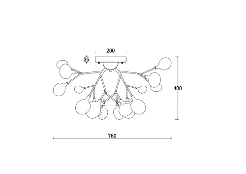 Потолочный светильник Freya FR5049CL-27B фото 2