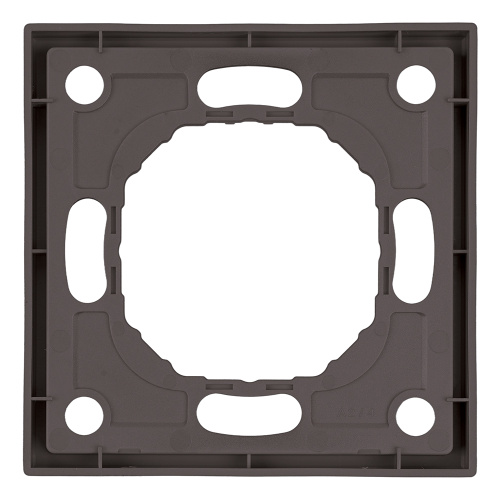 Рамка STEKKER, PFR00-5001-09 1-местная, серия Эмили, антрацит, soft touch фото 5