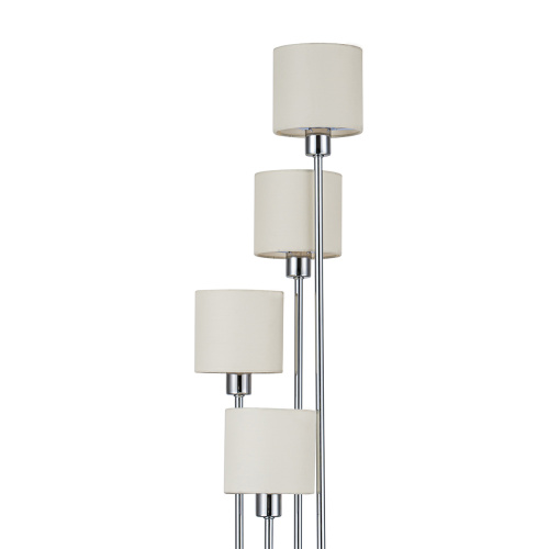 Напольный светильник Escada 1109/4 E14*40W Chrome/Beige фото 6 Напольный светильник Escada 1109/4 E14*40W Chrome/Beige фото 6