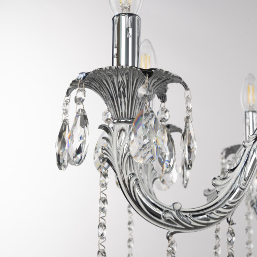 Люстра с хрустальными подвесками AL79101/8/250 A NW Bohemia Ivele Crystal (Богемия Ивеле Кристалл) фото 2