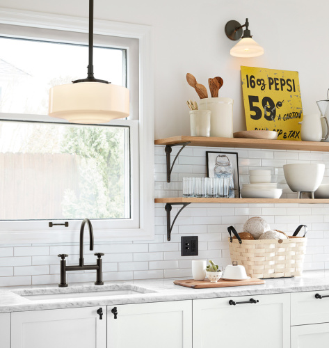 Ручка-скоба Cowan L.15.2 Polished Nickel фото 4