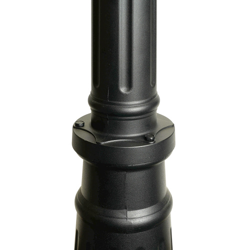 Светильник садово-парковый Feron PL788 столб 2*40W 220-240V E27, черный фото 5