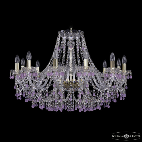 Люстра хрустальная 1410/12/300 G V7010 Bohemia Ivele Crystal (Богемия Ивеле Кристалл)