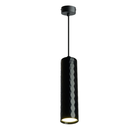 Светильник потолочный Feron ML1888 Barrel PRISM levitation на подвесе MR16 35W, 230V, чёрный 55*200 фото 3