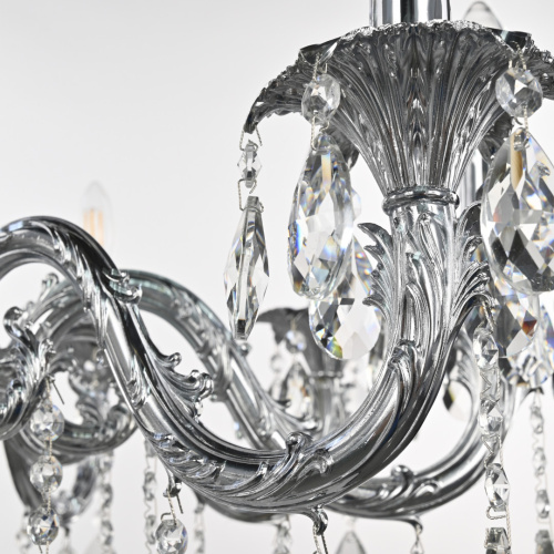 Люстра с хрустальными подвесками AL79101/10/250 B Ni Bohemia Ivele Crystal (Богемия Ивеле Кристалл) фото 10