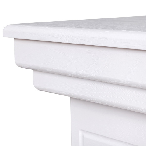 Электрокамин RealFlame Raffaele 25,5 WT белый с очагом Evrika 25,5 LED фото 8