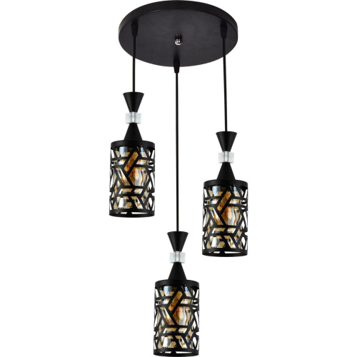 Подвесная люстра Reluce 03029-0.9-03 BK фото 2