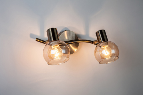 Настенный светильник Escada 662/2A E14*60W Antique brass фото 3
