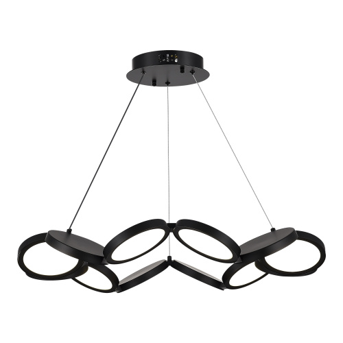 utsenka-SL6508.403.01 Светильник подвесной ST-Luce Черный/Белый LED 1*60W 4000K RIO