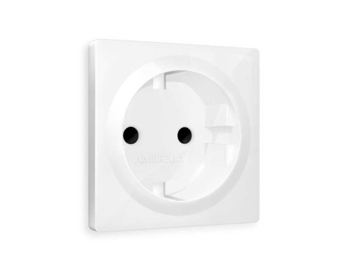 Лицевая панель розетки AMBRELLA VOLT AP1070